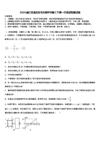 2026届江苏省启东市吕四中学高三下第一次测试物理试题含解析