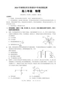 四川省宜宾市2023-2024学年高二下学期7月期末物理试题