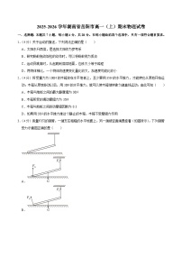 2025-2026学年湖南省岳阳市高一（上）期末物理试卷（含详细答案解析）