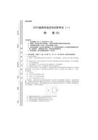 2025-2026年度上学期云南省玉溪第一中学高考适应性诊断考试（一）物理试题（S）