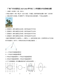 广东广州市番禺区2025-2026学年高二上学期期末考试物理试卷（含答案）