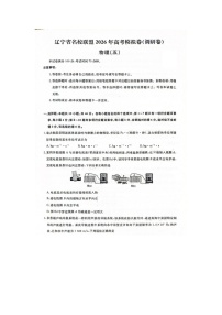 辽宁名校联盟2025-2026学年高三下学期高考调研（五）物理卷含答案