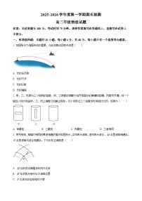 江苏徐州市2025-2026学年高二上学期期末考试物理试卷（试卷+解析）