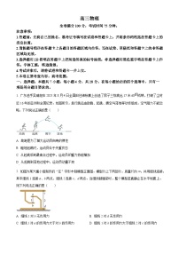 2026届广东省茂名市高州市高三上学期高考诊断性考试物理试卷（试卷+解析）