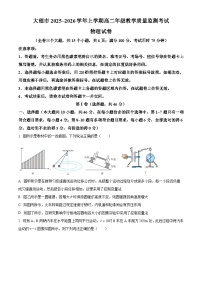 云南大理市2025-2026学年高二上学期教学质量监测考试物理试题上学期期末（试卷+解析）