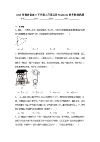 2026年湖南省高三下学期2月第五届Flawless联考物理试题（附答案解析）
