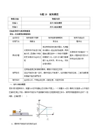 高考物理一轮复习单元综合训练专题19 板块模型（2份，原卷版+解析版）