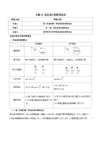 高考物理一轮复习单元综合训练专题25 竖直面内的圆周运动（2份，原卷版+解析版）