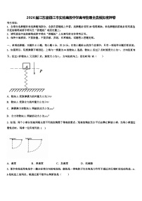 2026届江苏省镇江市实验高级中学高考物理全真模拟密押卷含解析