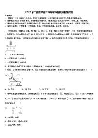 2026届江西省赣州三中高考冲刺模拟物理试题含解析