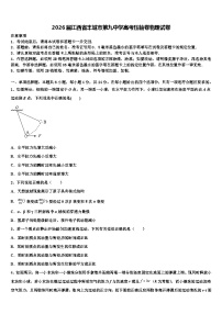 2026届江西省丰城市第九中学高考压轴卷物理试卷含解析