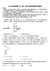 2026届江西省奉新一中、南丰一中等六校高考物理倒计时模拟卷含解析