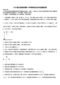 2026届江西省抚州第一中学高考适应性考试物理试卷含解析