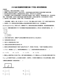 2026届江西省赣州市博雅文高三下学期一模考试物理试题含解析