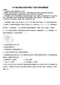 2026届江西省九校重点中学高三下学期一模考试物理试题含解析