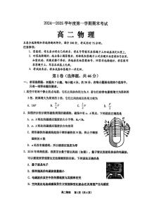广东省茂名市信宜2024-2025学年高二上学期1月期末考试 物理试卷（含答案）