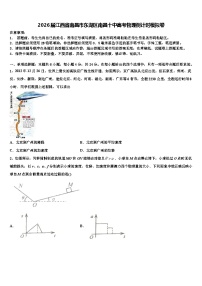 2026届江西省南昌市东湖区南昌十中高考物理倒计时模拟卷含解析