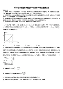 2026届江西省南康市南康中学高考冲刺模拟物理试题含解析