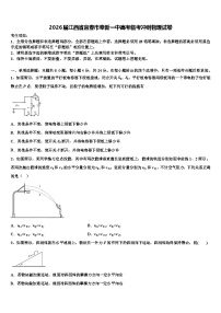 2026届江西省宜春市奉新一中高考临考冲刺物理试卷含解析