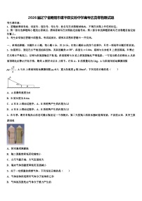 2026届辽宁省朝阳市建平县实验中学高考仿真卷物理试题含解析