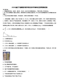 2026届辽宁省朝阳市建平县实验中学高考仿真卷物理试题含解析