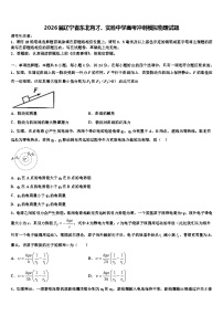 2026届辽宁省东北育才、实验中学高考冲刺模拟物理试题含解析