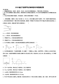 2026届辽宁省葫芦岛市高考临考冲刺物理试卷含解析