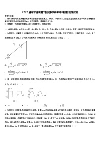 2026届辽宁省沈阳市回民中学高考冲刺模拟物理试题含解析