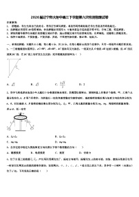 2026届辽宁师大附中高三下学期第六次检测物理试卷含解析