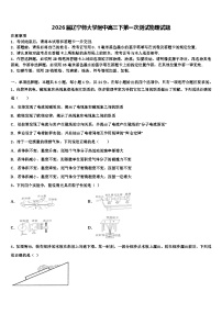 2026届辽宁师大学附中高三下第一次测试物理试题含解析