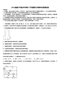 2026届南宁市重点中学高三下学期第五次调研考试物理试题含解析