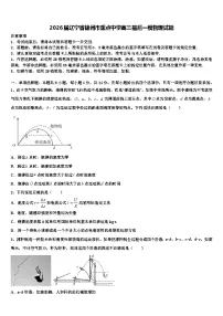 2026届辽宁省锦州市重点中学高三最后一模物理试题含解析