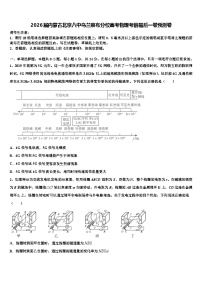 2026届内蒙古北京八中乌兰察布分校高考物理考前最后一卷预测卷含解析