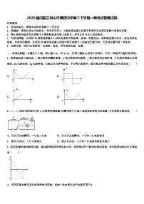 2026届内蒙古包头市第四中学高三下学期一模考试物理试题含解析