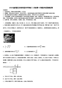 2026届内蒙古赤峰市重点中学高三3月份第一次模拟考试物理试卷含解析