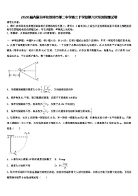 2026届内蒙古呼和浩特市第二中学高三下学期第六次检测物理试卷含解析