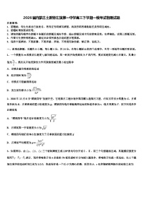 2026届内蒙古土默特左旗第一中学高三下学期一模考试物理试题含解析