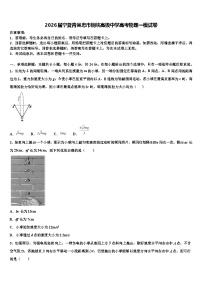 2026届宁夏青吴忠市铜峡高级中学高考物理一模试卷含解析