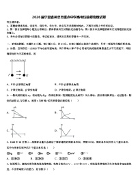 2026届宁夏省吴忠市重点中学高考压轴卷物理试卷含解析