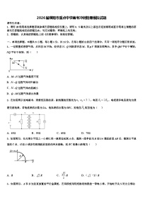2026届濮阳市重点中学高考冲刺物理模拟试题含解析