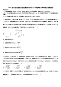 2026届宁夏银川市六盘山高级中学高三下学期第五次调研考试物理试题含解析