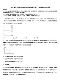 2026届宁夏回族自治区六盘山高级中学高三下学期联考物理试题含解析