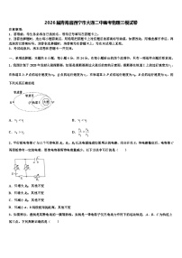 2026届青海省西宁市大通二中高考物理三模试卷含解析
