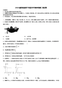2026届青海省西宁市重点中学高考物理二模试卷含解析