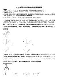 2026届山东青岛城阳区高考仿真卷物理试题含解析