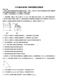 2026届山东省济南二中高考物理倒计时模拟卷含解析
