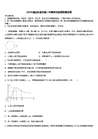 2026届山东省济南二中高考压轴卷物理试卷含解析