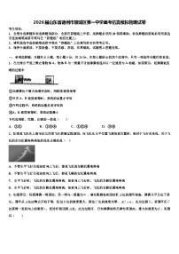 2026届山东省德州市陵城区第一中学高考仿真模拟物理试卷含解析