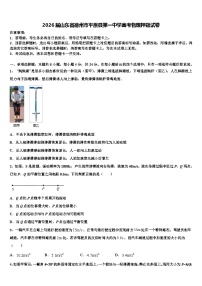 2026届山东省德州市平原县第一中学高考物理押题试卷含解析