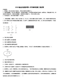 2026届山东省临沭第一中学高考物理二模试卷含解析